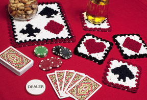 Wiggly Crochet Playing Cards Set