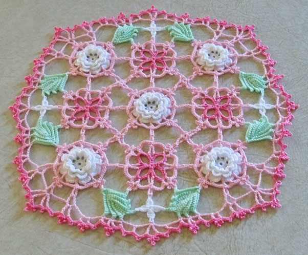 project from Kathryn White's doily pattern