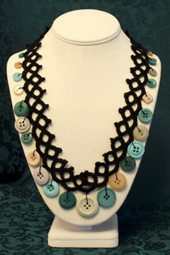 2013 giveaway "faux" tatted necklace