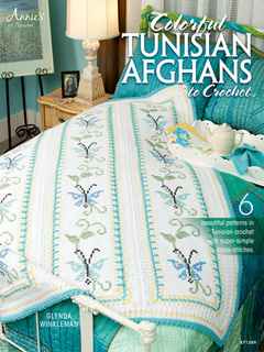 Colorful Tunisian Afghans to Crochet book