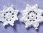 Irish crochet roses