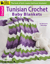Tunisian Crochet Baby Blankets front cover