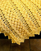 Hialeah Honey Baby Blanket close up