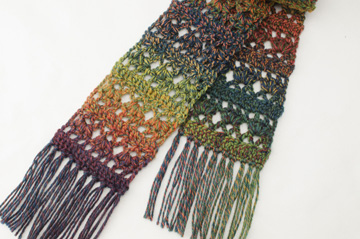 Autumn Scarf Set pattern by Crochet 'n' Create