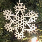 Tatted Snowflake Ornament