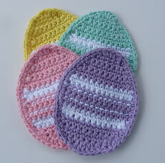 crochet Easter eggs