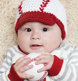 crochet baby cap