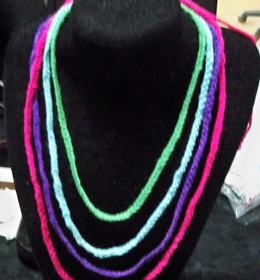 crochet necklace