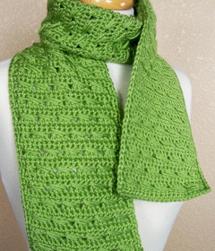 crochet scarf