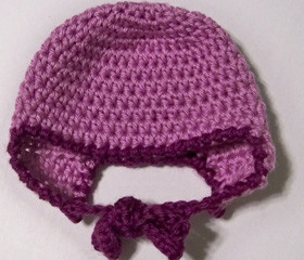 crochet baby hat