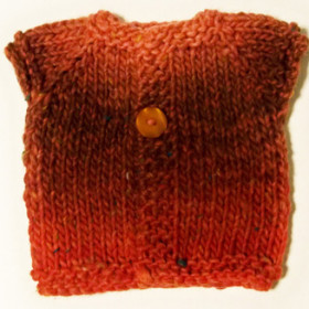 knit baby sweater