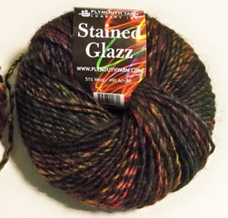 Plymouth Stained Glazz yarn for 2nd Skinny Scarf