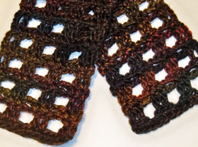 crochet scarf