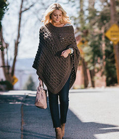 crochet poncho