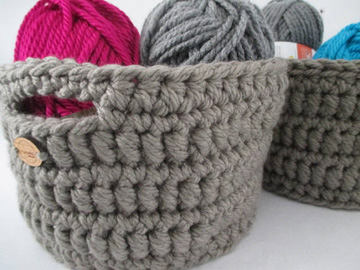Bolster Stitch Baskets by Jen Dettelbach 1