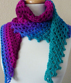 crochet scarf