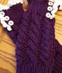 knit mitts