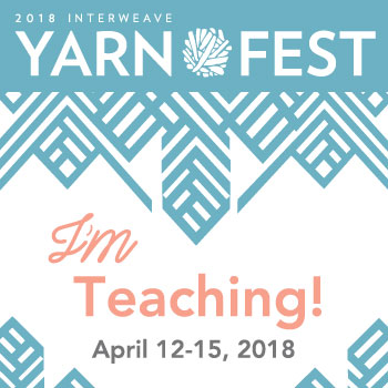2018 Yarn Fest teaching badge