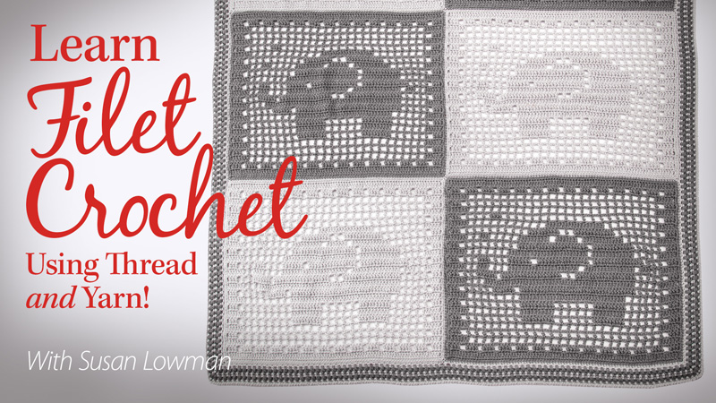 Mini Hook Book: Learn Filet Crochet