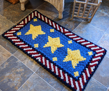 Star Spangled Rug