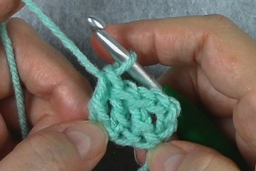 Foundation Double Crochet