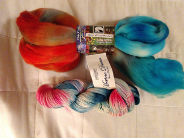 Fiber and yarn I bought