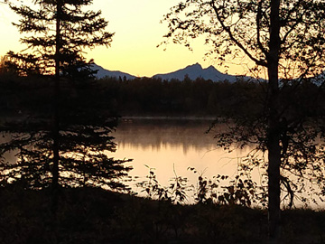 Lake in Evening