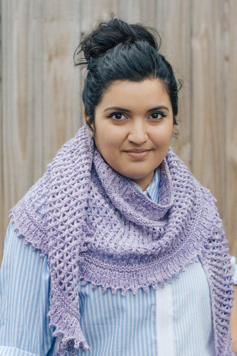 knit shawl