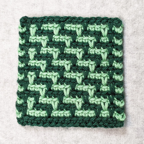 Spike SC Mosaic Crochet