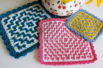 woven hot pad