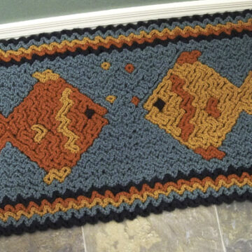 Wiggly Fish Rug