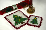 Wiggly Christmas Tree Hot Pad & Coaster