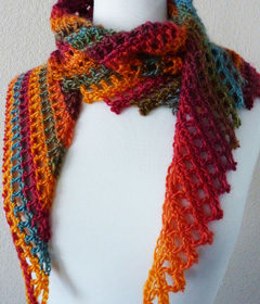 crochet scarf