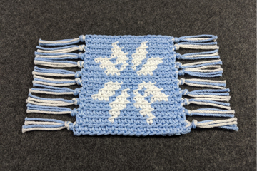 Tapestry Crochet Snowflake Coaster Chart – The Crochet Architect