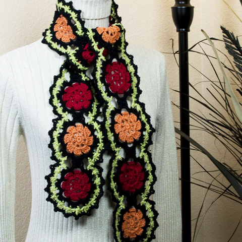 crochet scarf