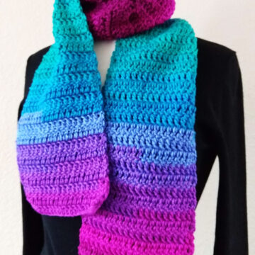 easy crochet scarf