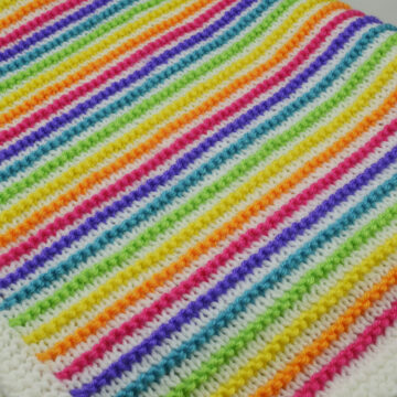 knit baby blanket