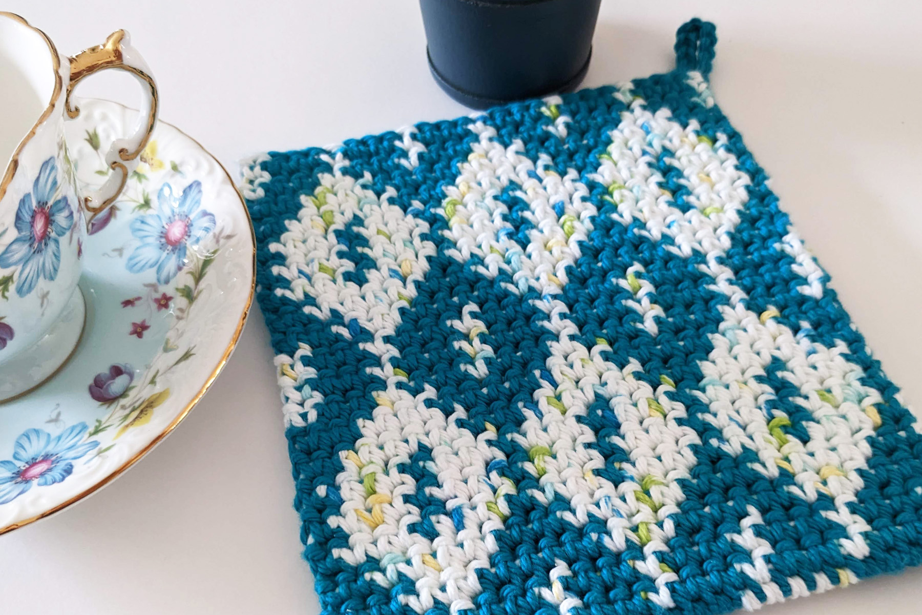 Tapestry Thermal Stitch Potholder