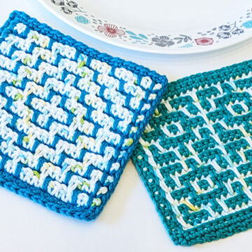 mosaic hot pads