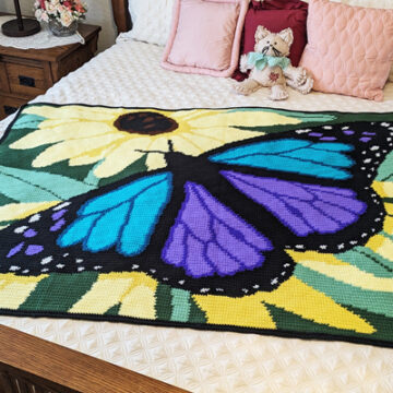 butterfly afghan